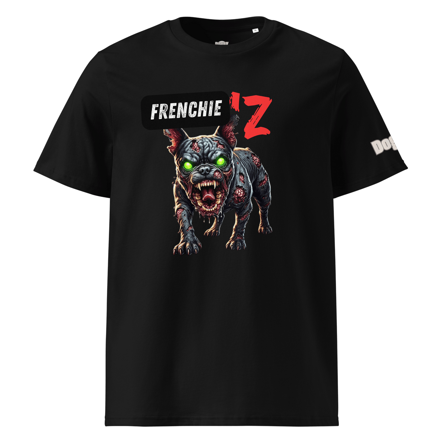 T-shirt unisexe en coton biologique - Collection Bouledogue Français - Doggy Trend