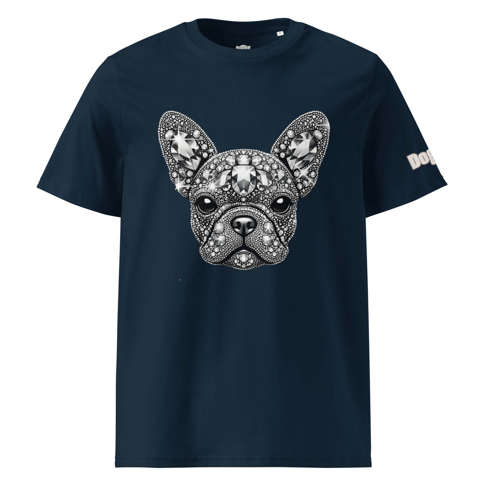 T-shirt unisexe en coton biologique - Collection Bouledogue Français - Doggy Trend