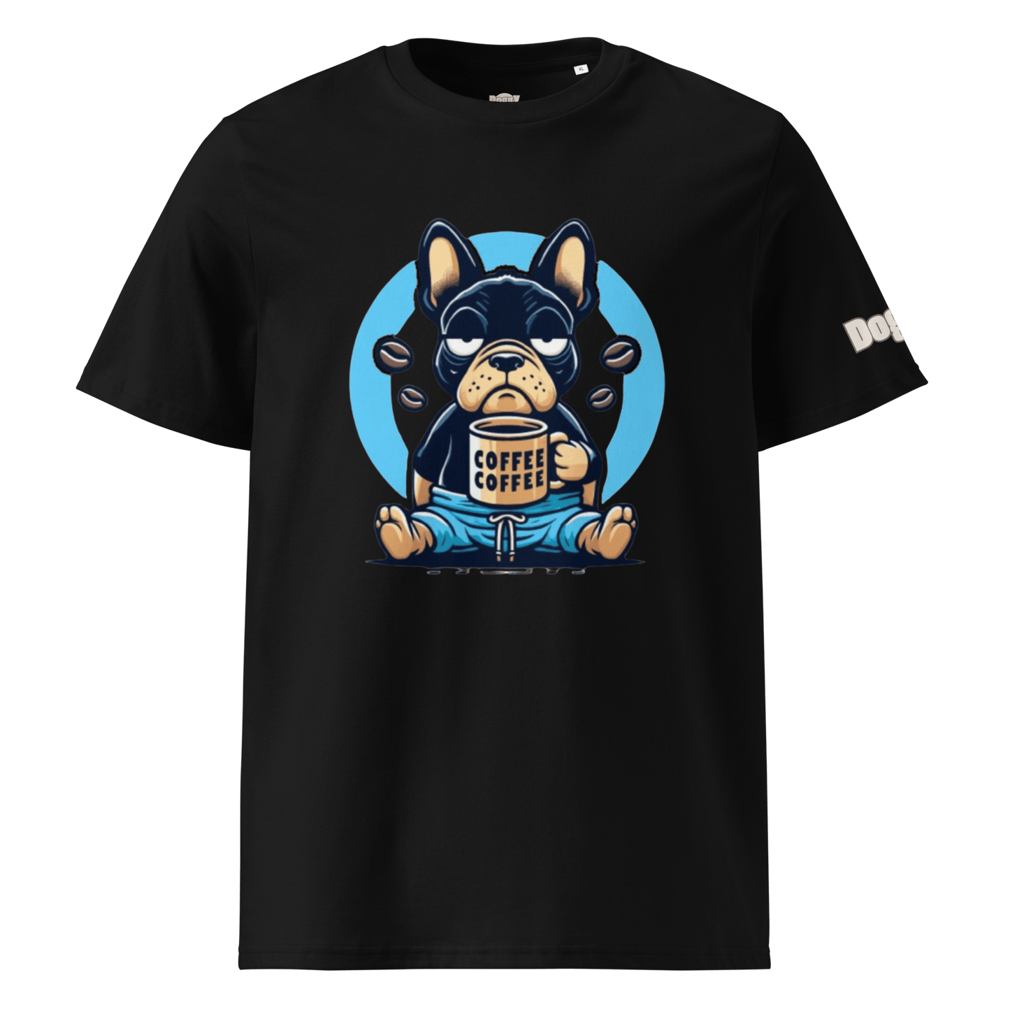 T-shirt unisexe en coton biologique - Collection Bouledogue Francais - Doggy Trend