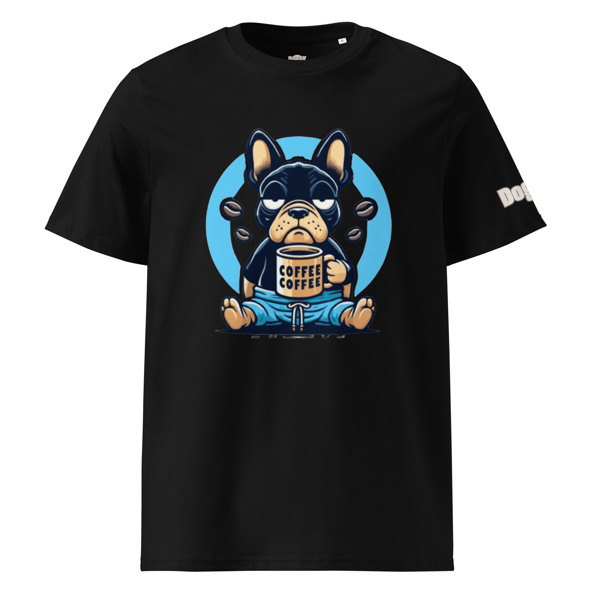 T-shirt unisexe en coton biologique - Collection Bouledogue Francais - Doggy Trend
