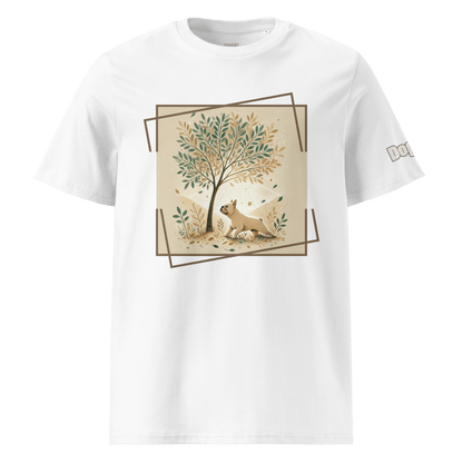 T-shirt unisexe en coton biologique - Collection Bouledogue Francais - Doggy Trend