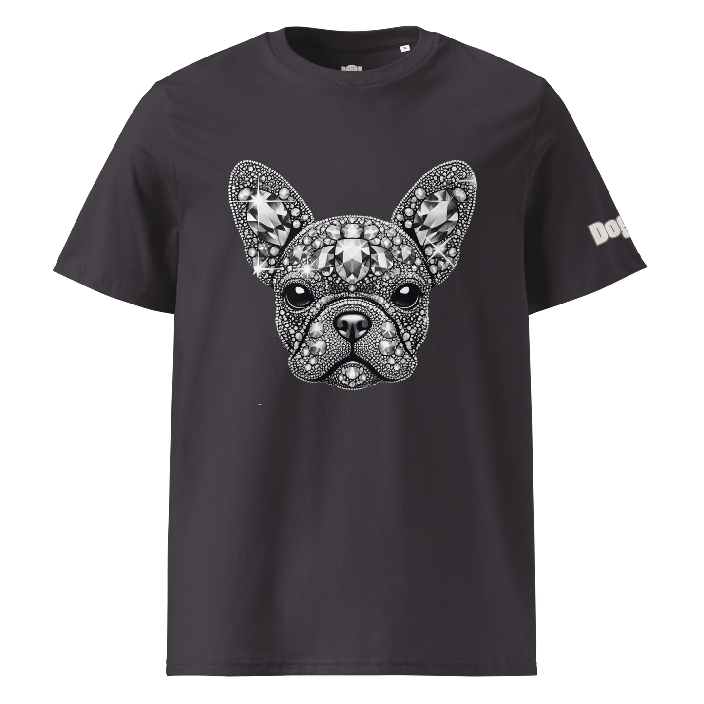 T-shirt unisexe en coton biologique - Collection Bouledogue Français - Doggy Trend