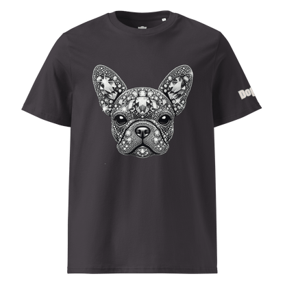 T-shirt unisexe en coton biologique - Collection Bouledogue Français - Doggy Trend