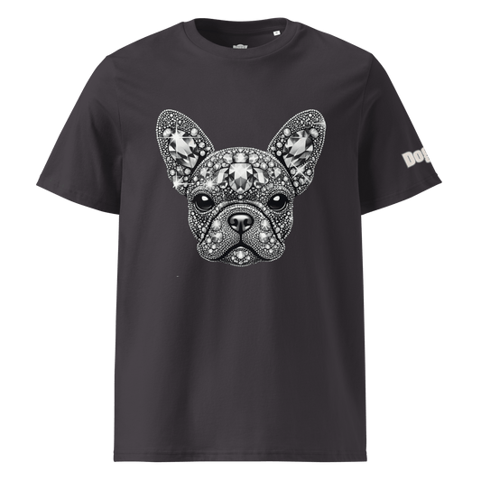 T-shirt unisexe en coton biologique - Collection Bouledogue Français - Doggy Trend