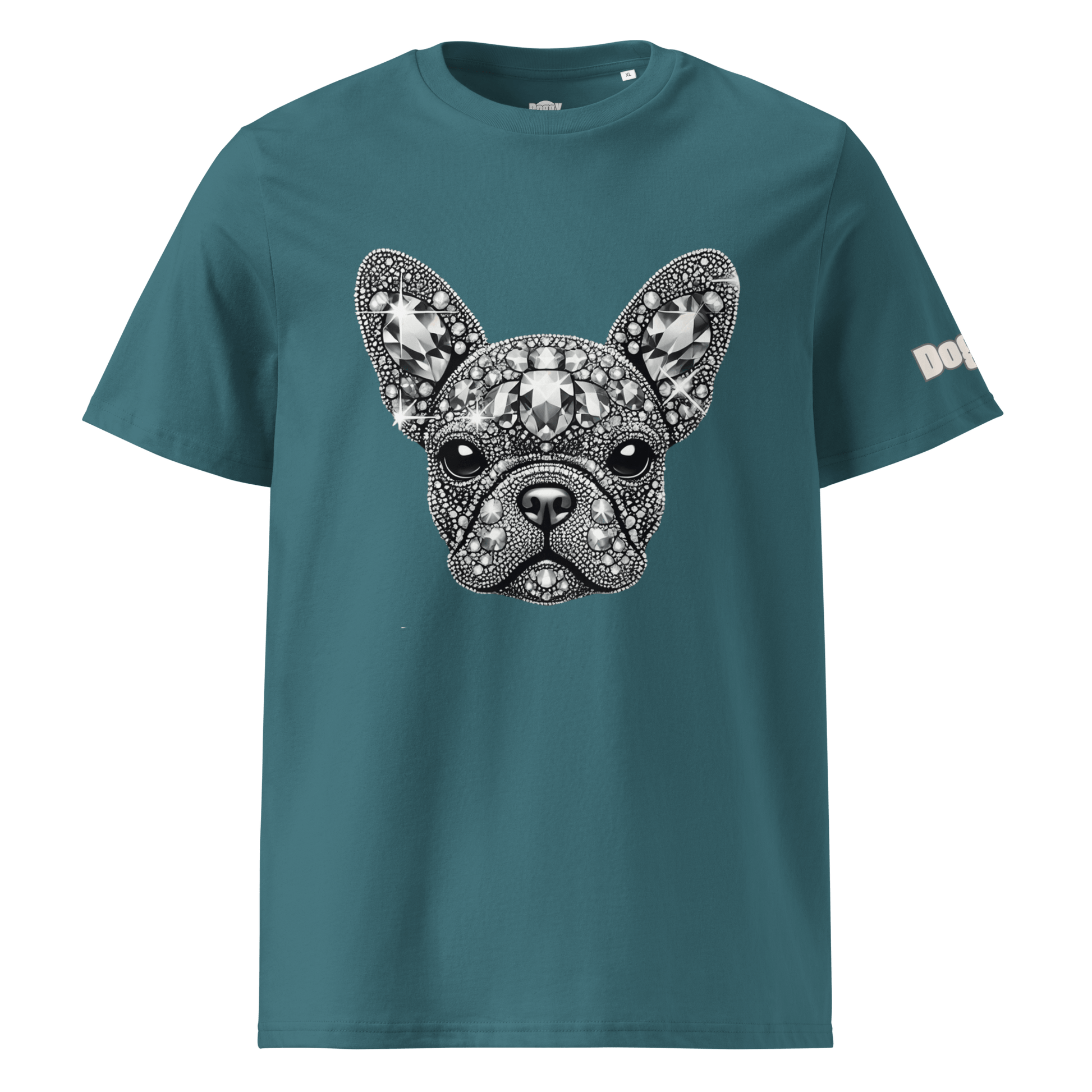T-shirt unisexe en coton biologique - Collection Bouledogue Français - Doggy Trend