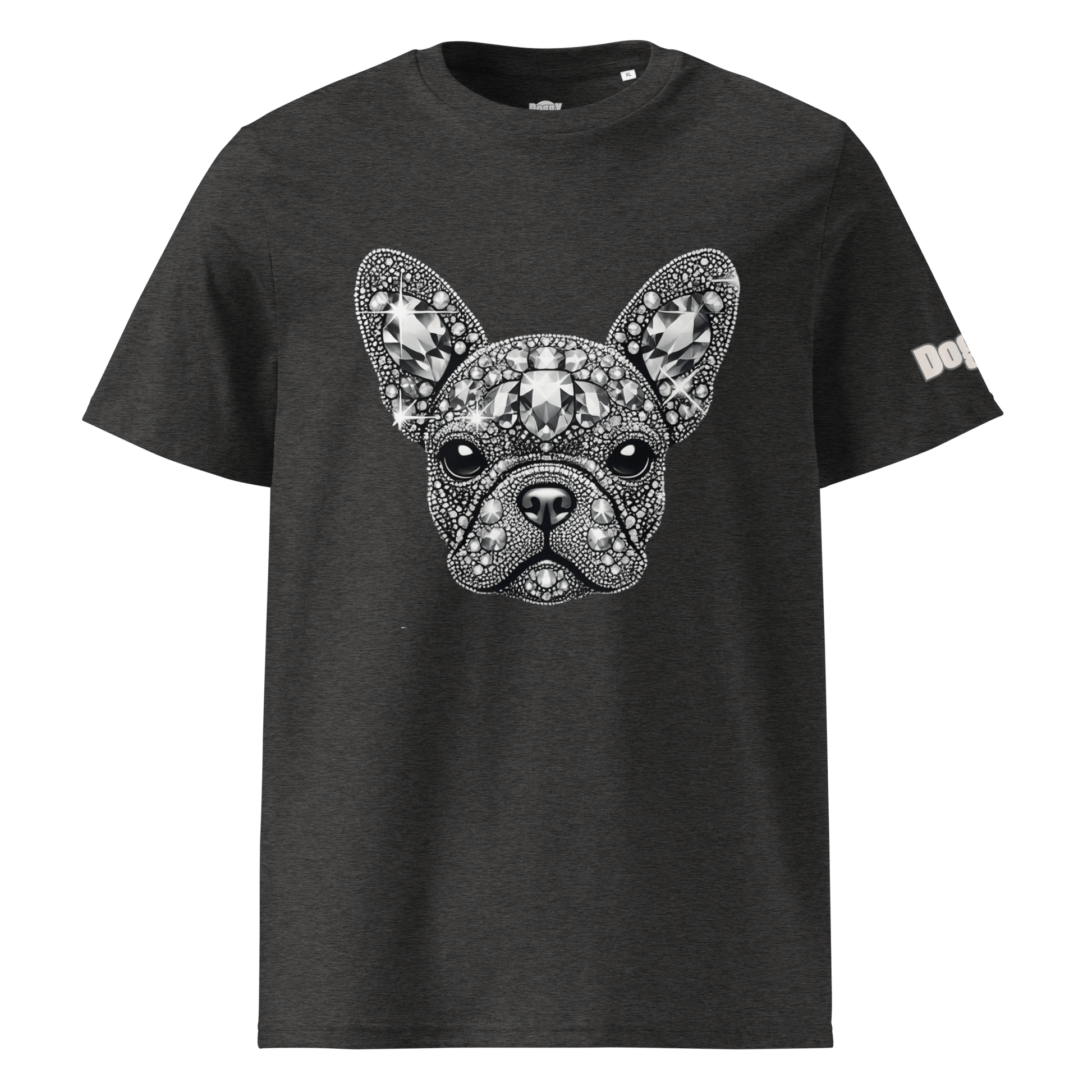 T-shirt unisexe en coton biologique - Collection Bouledogue Français - Doggy Trend