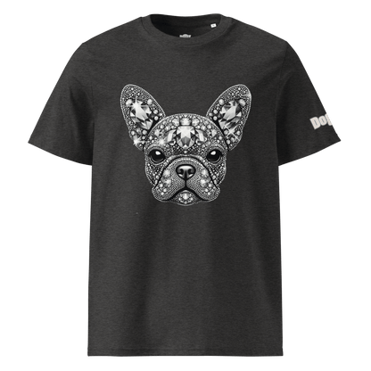 T-shirt unisexe en coton biologique - Collection Bouledogue Français - Doggy Trend