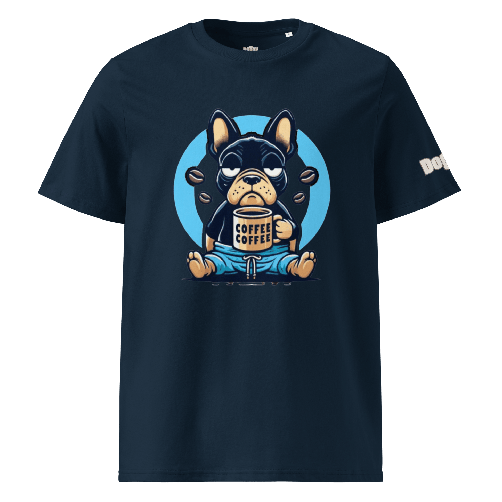 T-shirt unisexe en coton biologique - Collection Bouledogue Francais - Doggy Trend