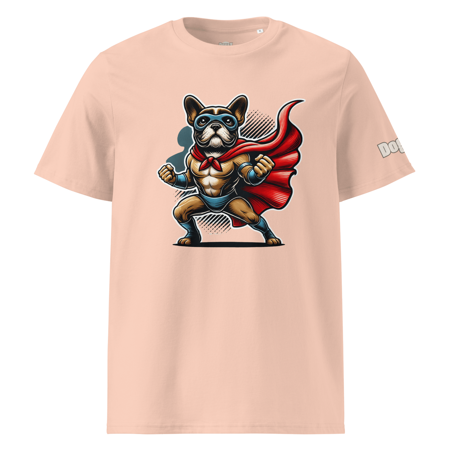 T-shirt unisexe en coton biologique - Collection Bouledogue Français - Doggy Trend