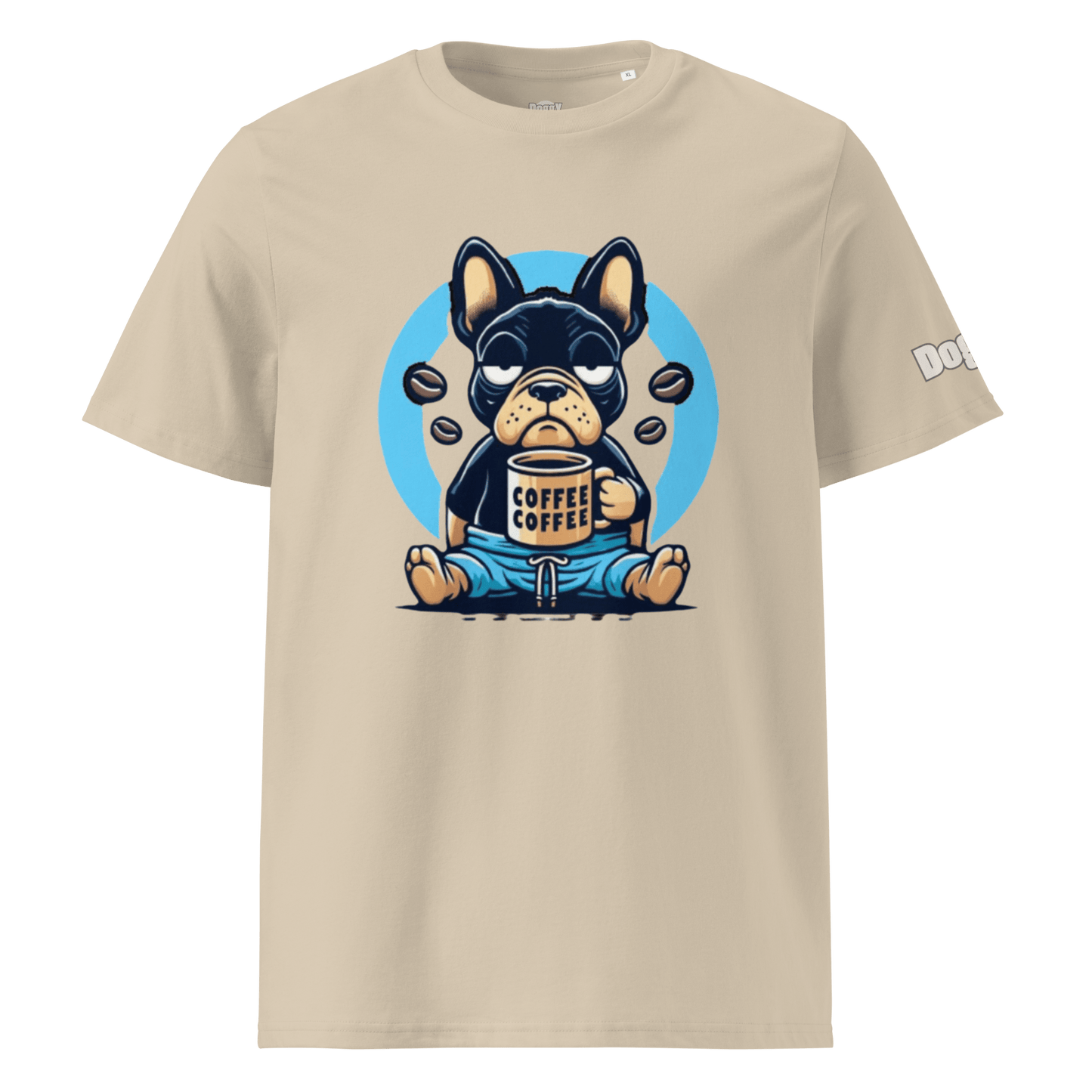 T-shirt unisexe en coton biologique - Collection Bouledogue Francais - Doggy Trend