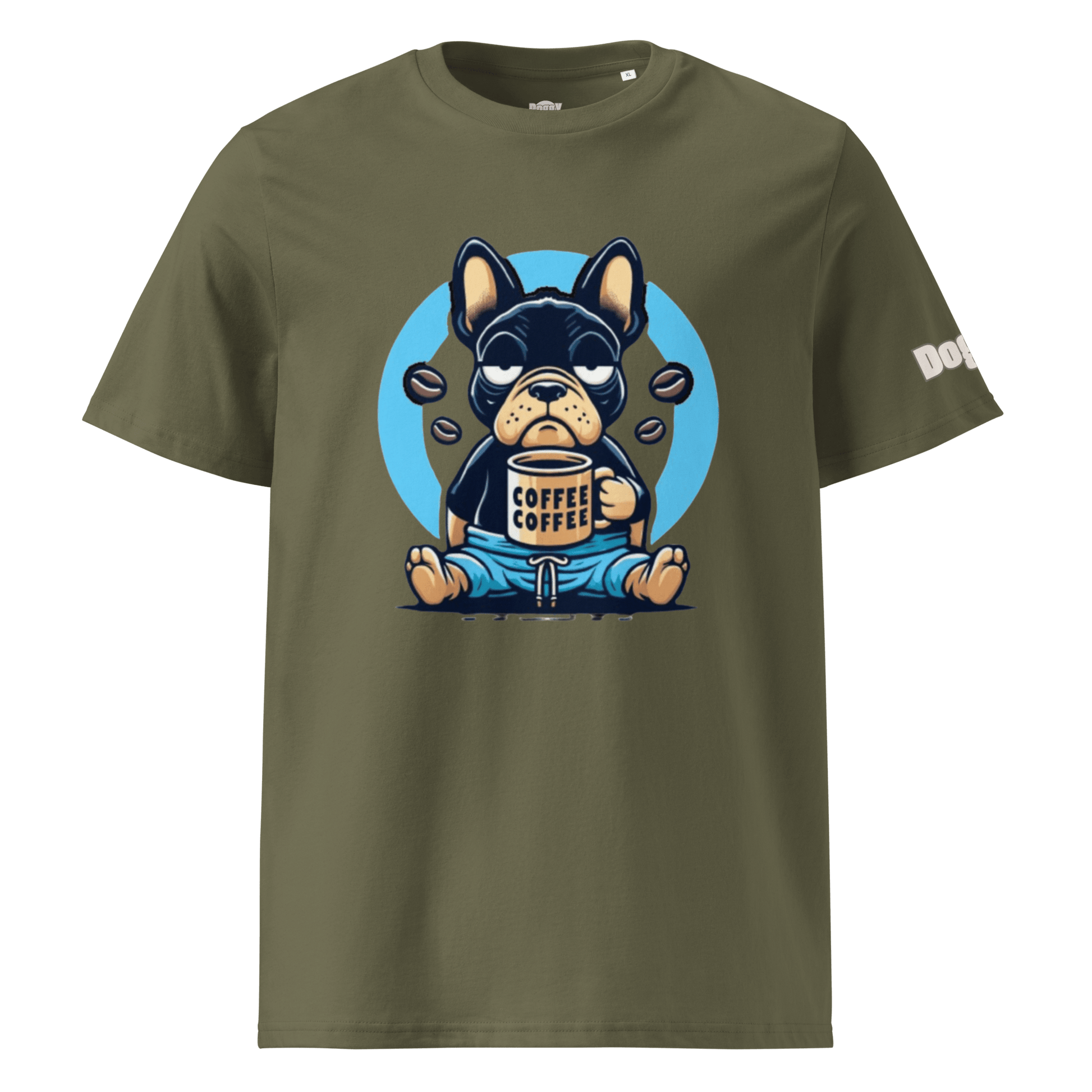 T-shirt unisexe en coton biologique - Collection Bouledogue Francais - Doggy Trend