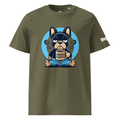 T-shirt unisexe en coton biologique - Collection Bouledogue Francais - Doggy Trend