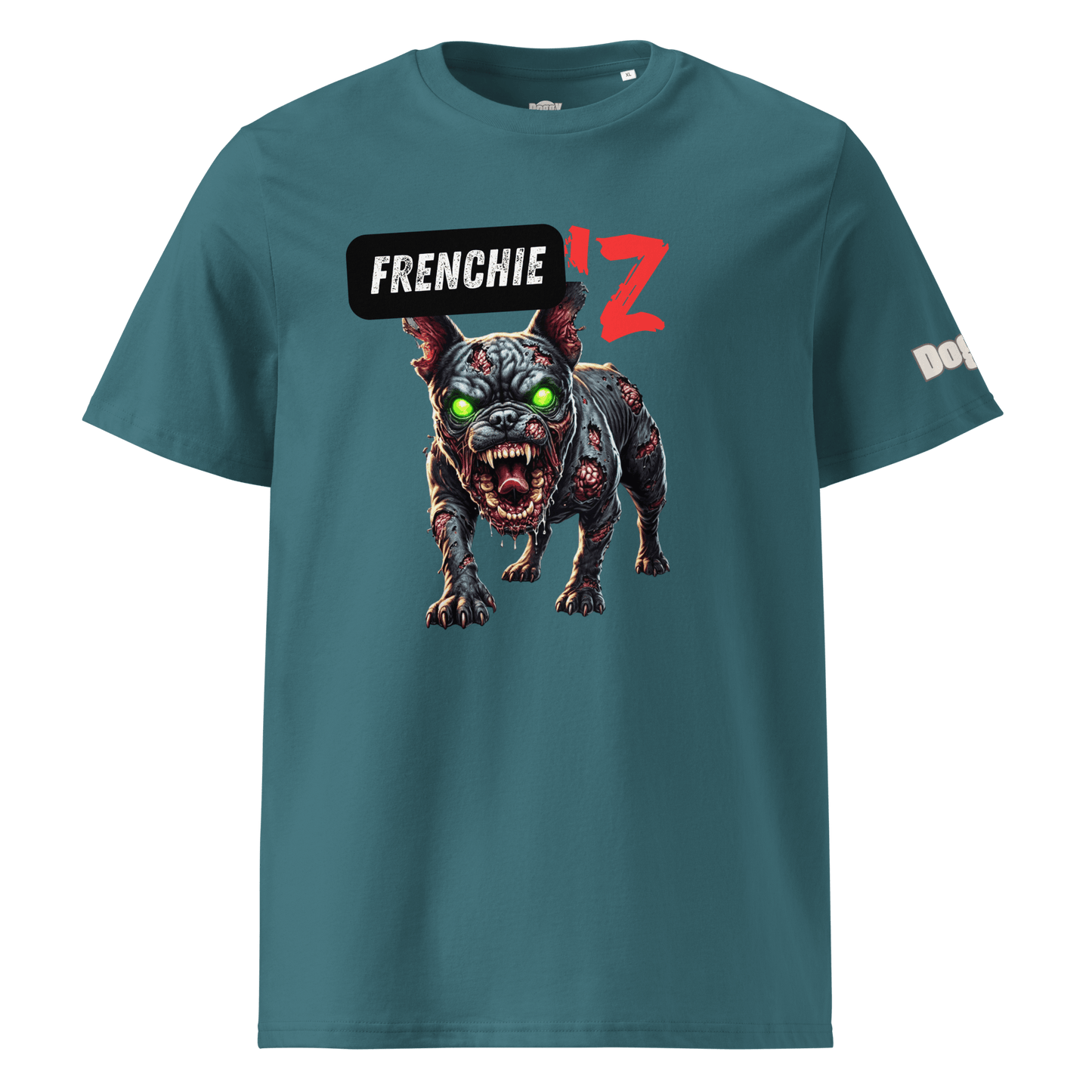 T-shirt unisexe en coton biologique - Collection Bouledogue Français - Doggy Trend