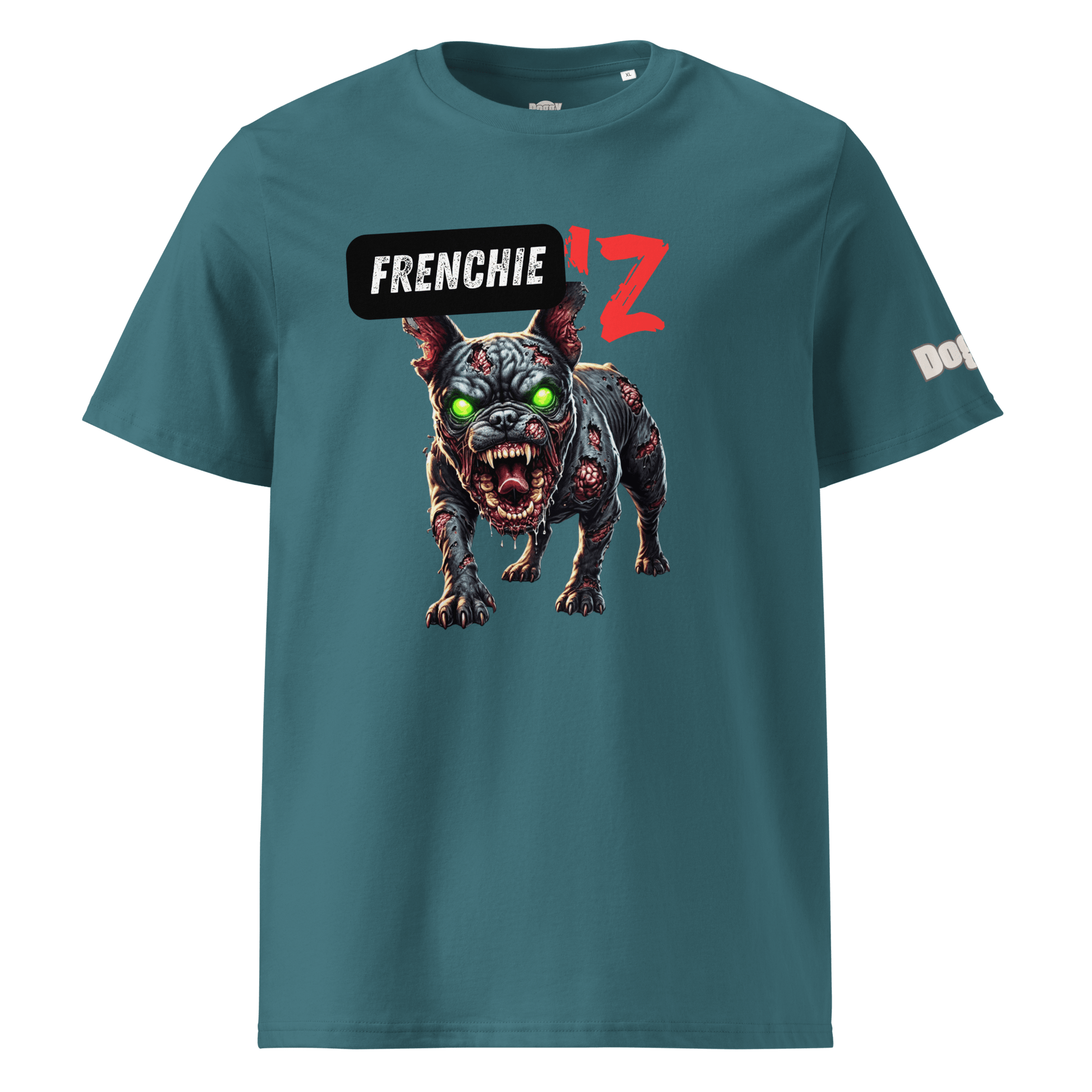 T-shirt unisexe en coton biologique - Collection Bouledogue Français - Doggy Trend