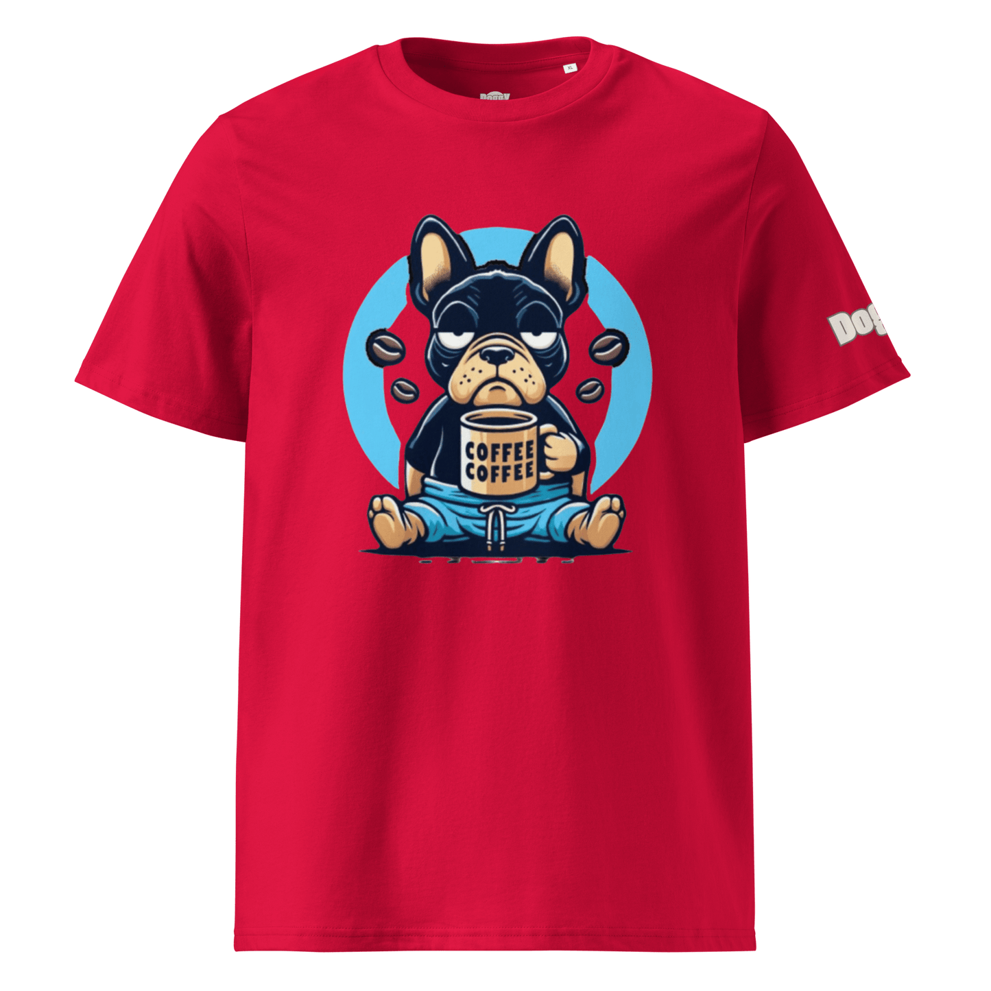 T-shirt unisexe en coton biologique - Collection Bouledogue Francais - Doggy Trend