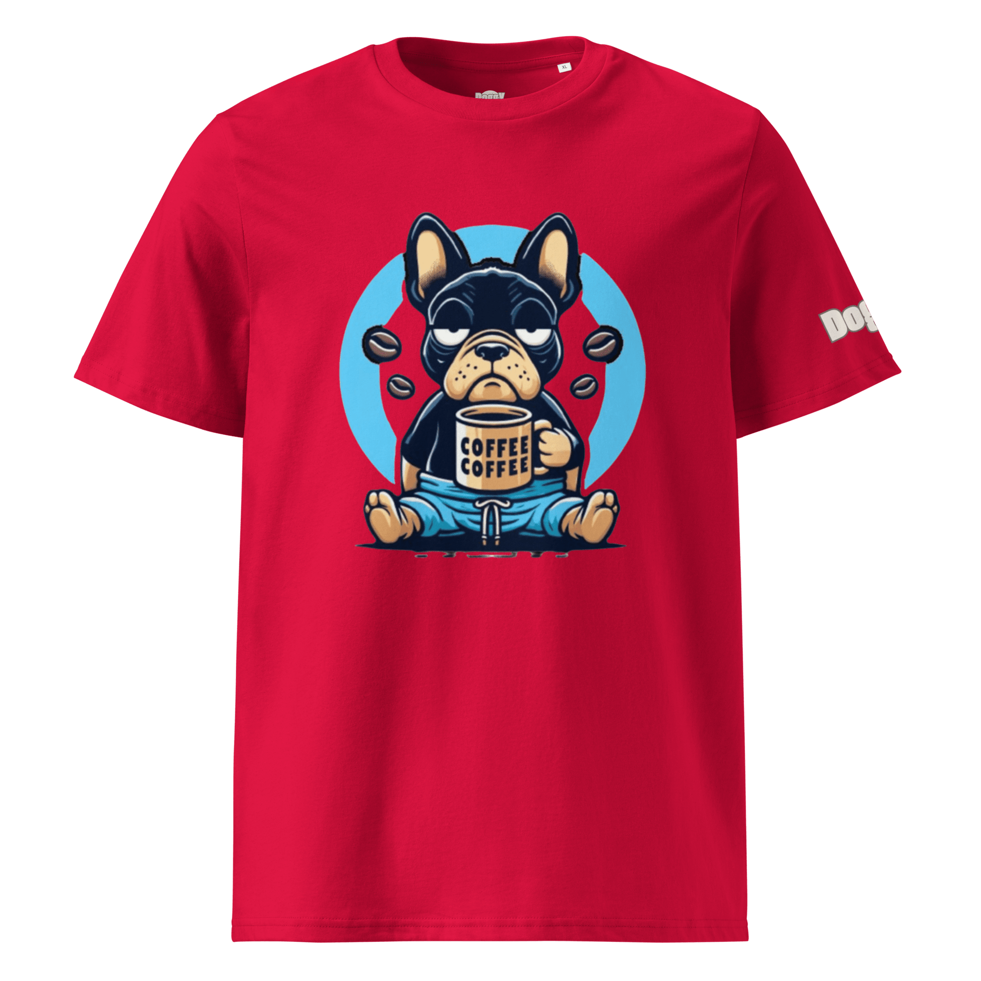 T-shirt unisexe en coton biologique - Collection Bouledogue Francais - Doggy Trend