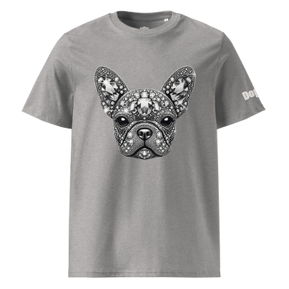 T-shirt unisexe en coton biologique - Collection Bouledogue Français - Doggy Trend
