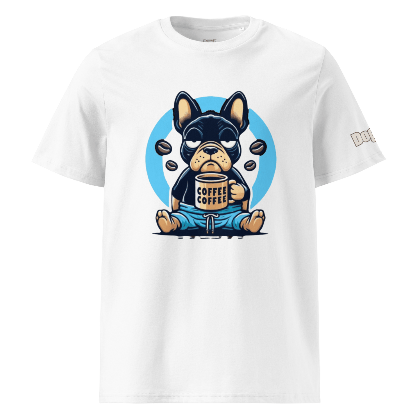 T-shirt unisexe en coton biologique - Collection Bouledogue Francais - Doggy Trend