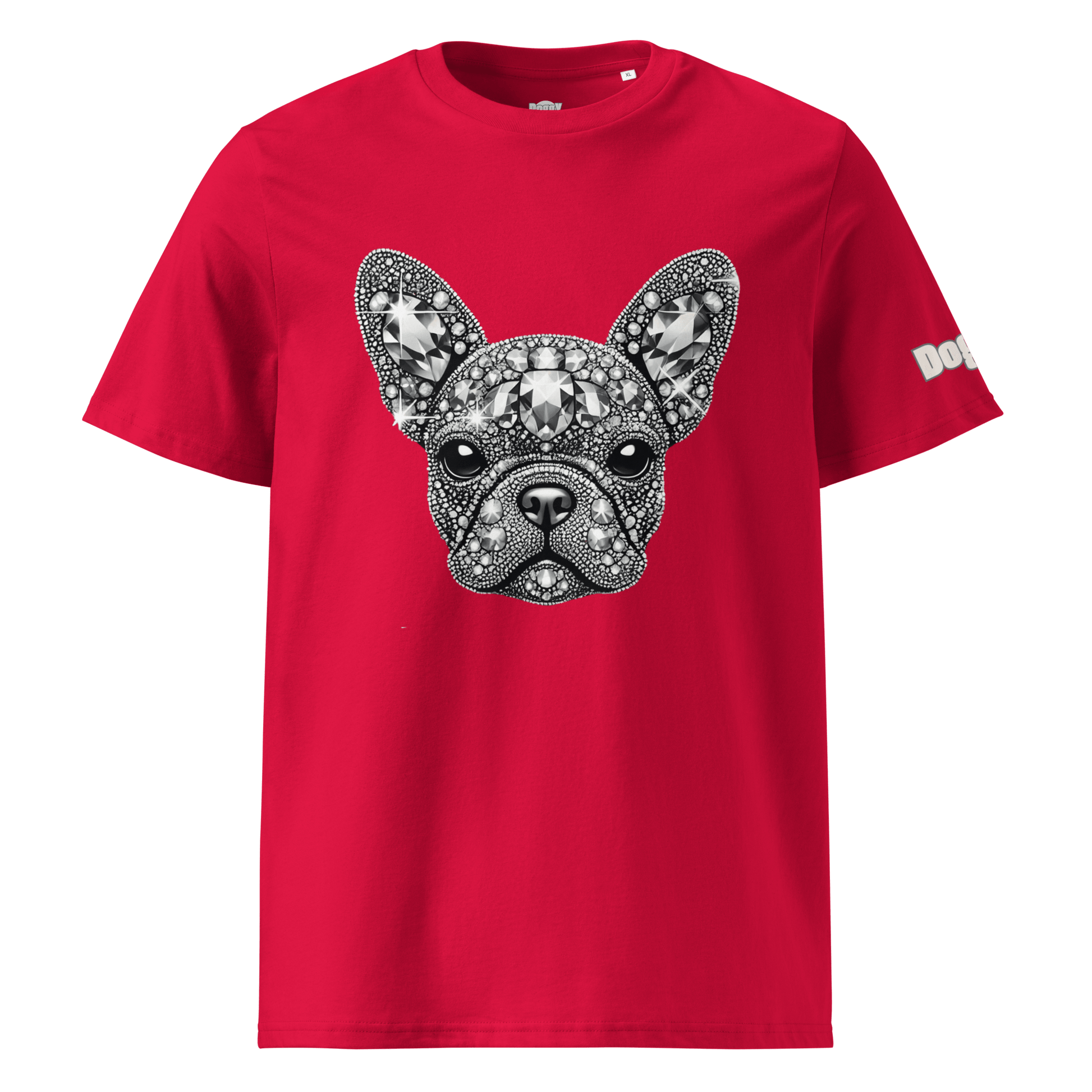 T-shirt unisexe en coton biologique - Collection Bouledogue Français - Doggy Trend