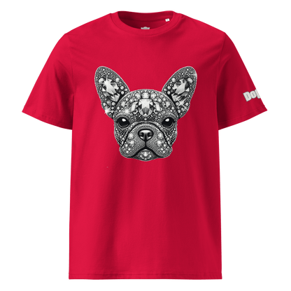 T-shirt unisexe en coton biologique - Collection Bouledogue Français - Doggy Trend