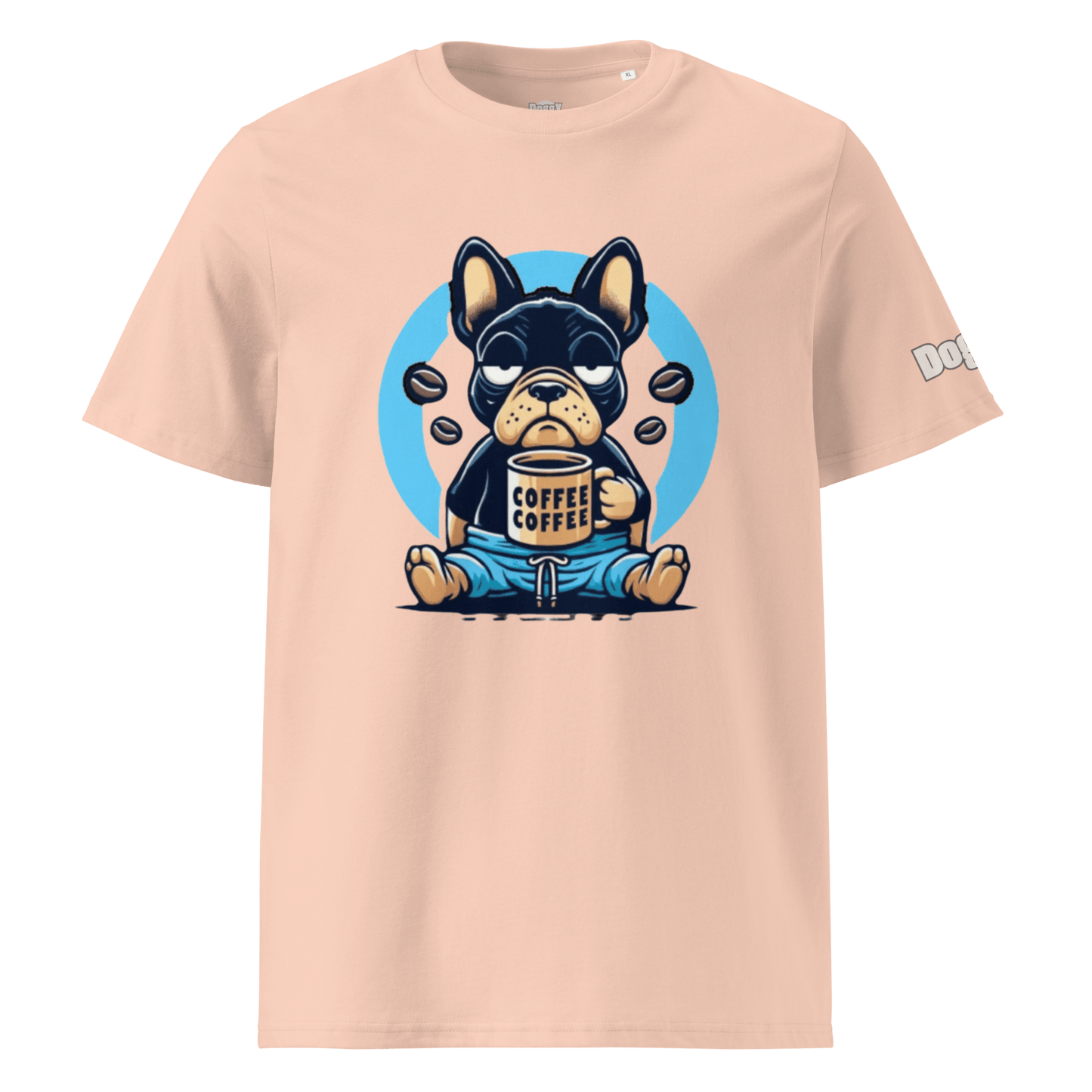 T-shirt unisexe en coton biologique - Collection Bouledogue Francais - Doggy Trend