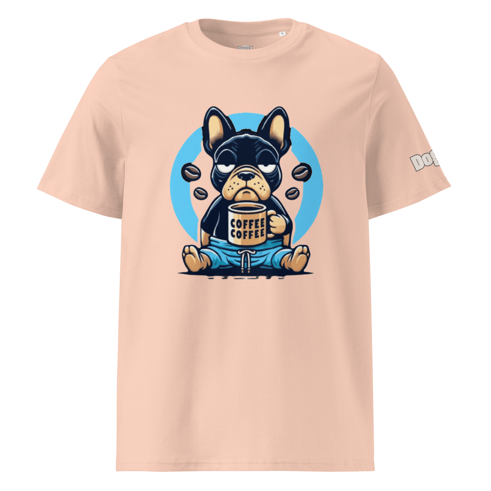 T-shirt unisexe en coton biologique - Collection Bouledogue Francais - Doggy Trend