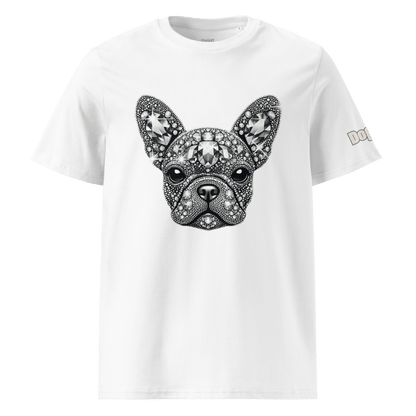 T-shirt unisexe en coton biologique - Collection Bouledogue Français - Doggy Trend