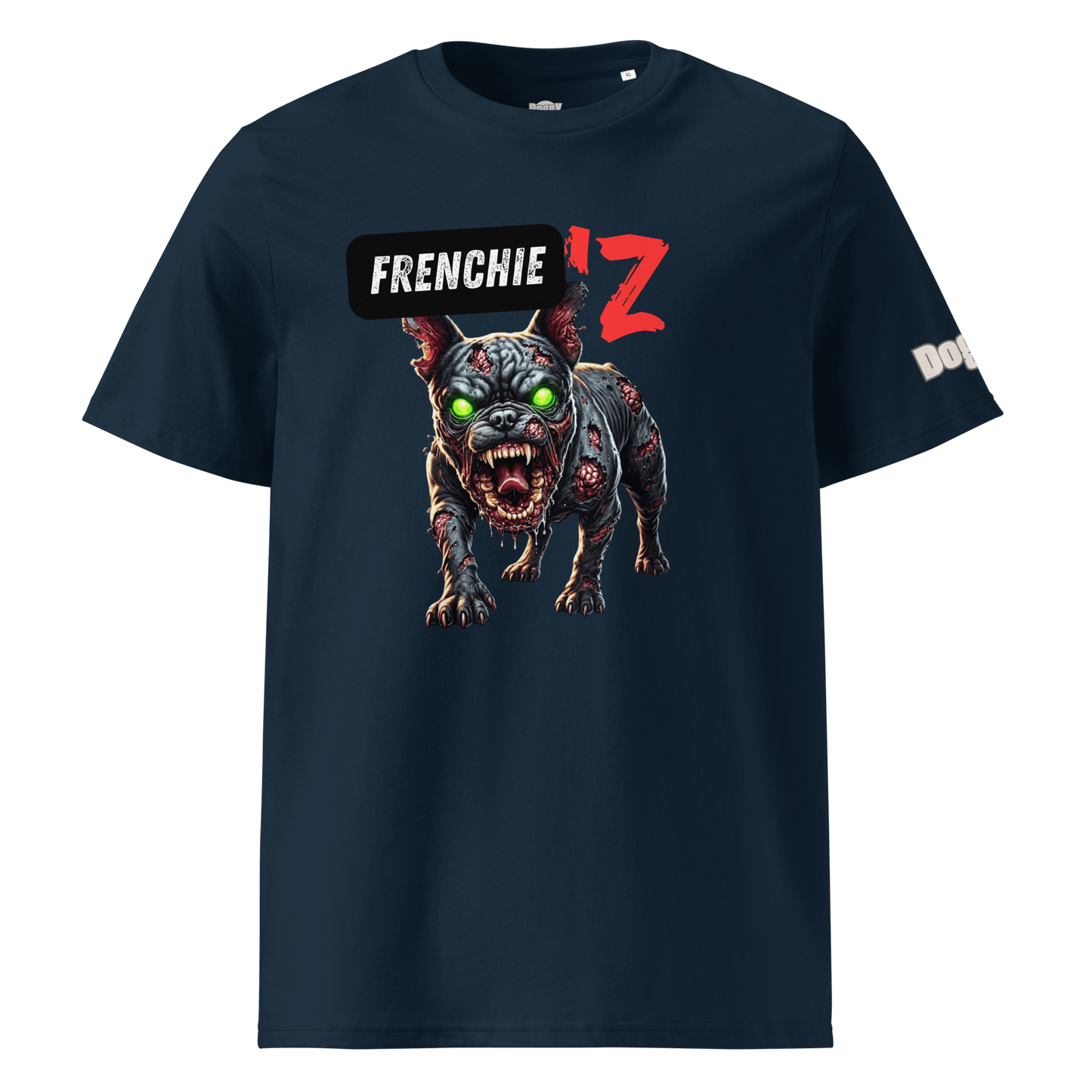 T-shirt unisexe en coton biologique - Collection Bouledogue Français - Doggy Trend