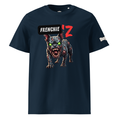 T-shirt unisexe en coton biologique - Collection Bouledogue Français - Doggy Trend