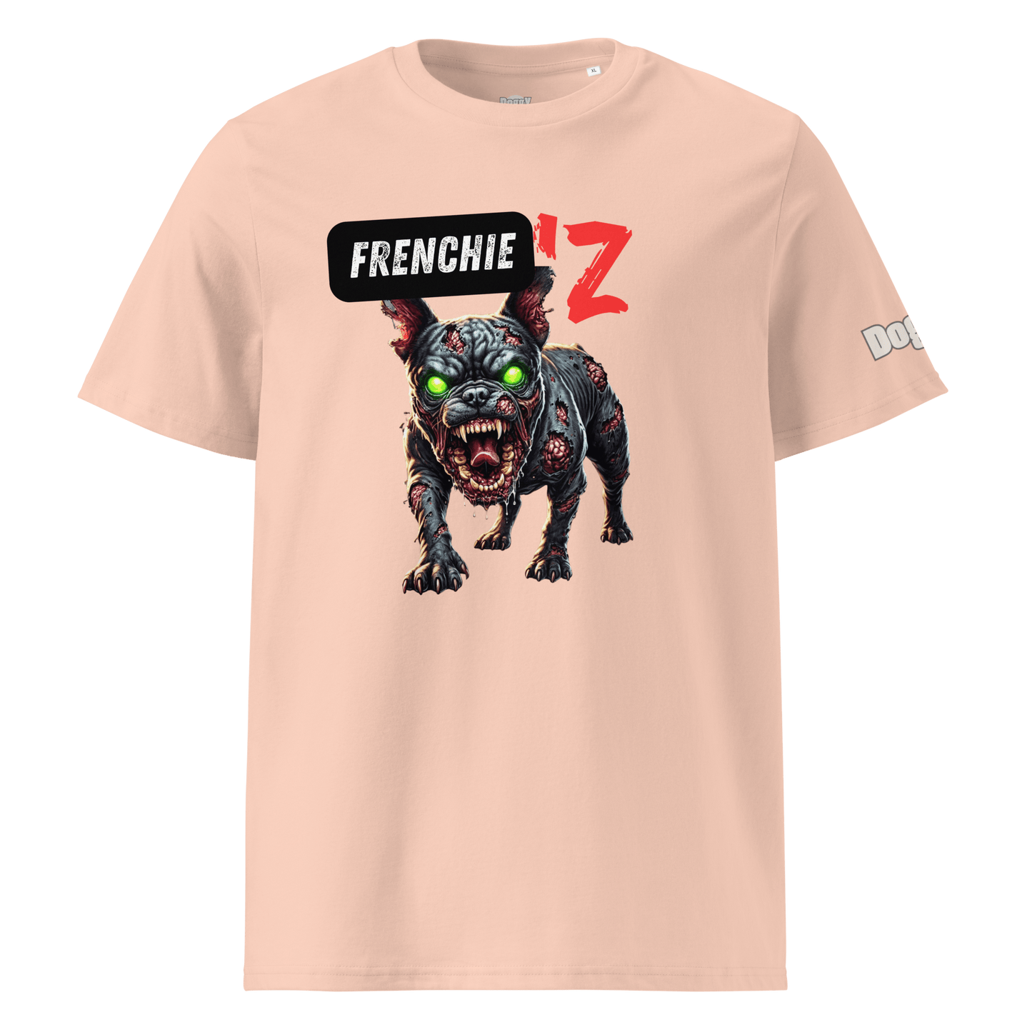 T-shirt unisexe en coton biologique - Collection Bouledogue Français - Doggy Trend