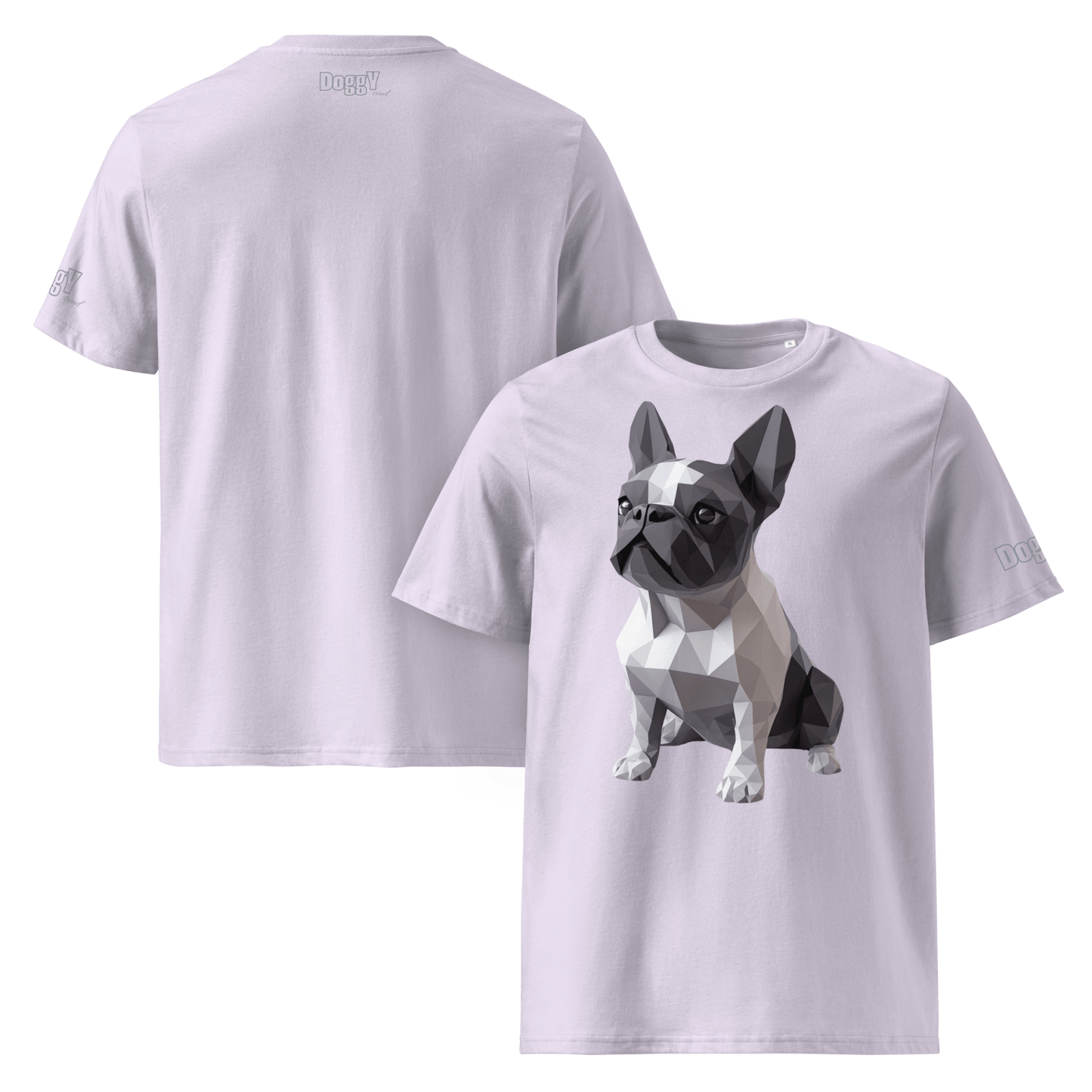 T-shirt unisexe en coton biologique - Collection Bouledogue Français - Doggy Trend