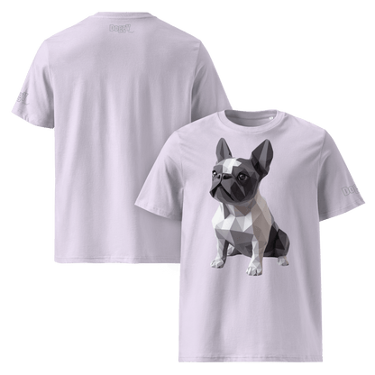 T-shirt unisexe en coton biologique - Collection Bouledogue Français - Doggy Trend