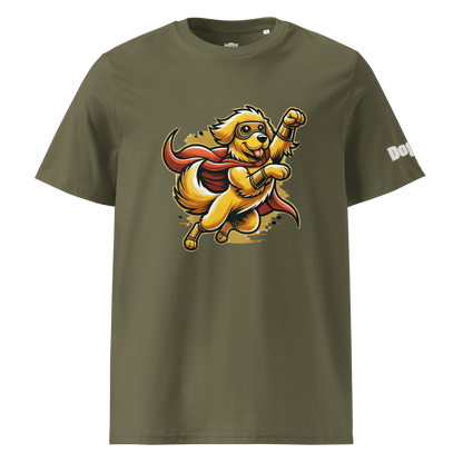T-shirt unisexe en coton biologique - Collection Golden Retriever - Doggy Trend