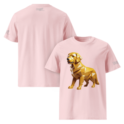 T-shirt unisexe en coton biologique - Collection Golden Retriever - Doggy Trend