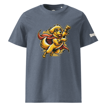 T-shirt unisexe en coton biologique - Collection Golden Retriever - Doggy Trend