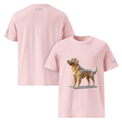 T-shirt unisexe en coton biologique - Collection Golden Retriever - Doggy Trend