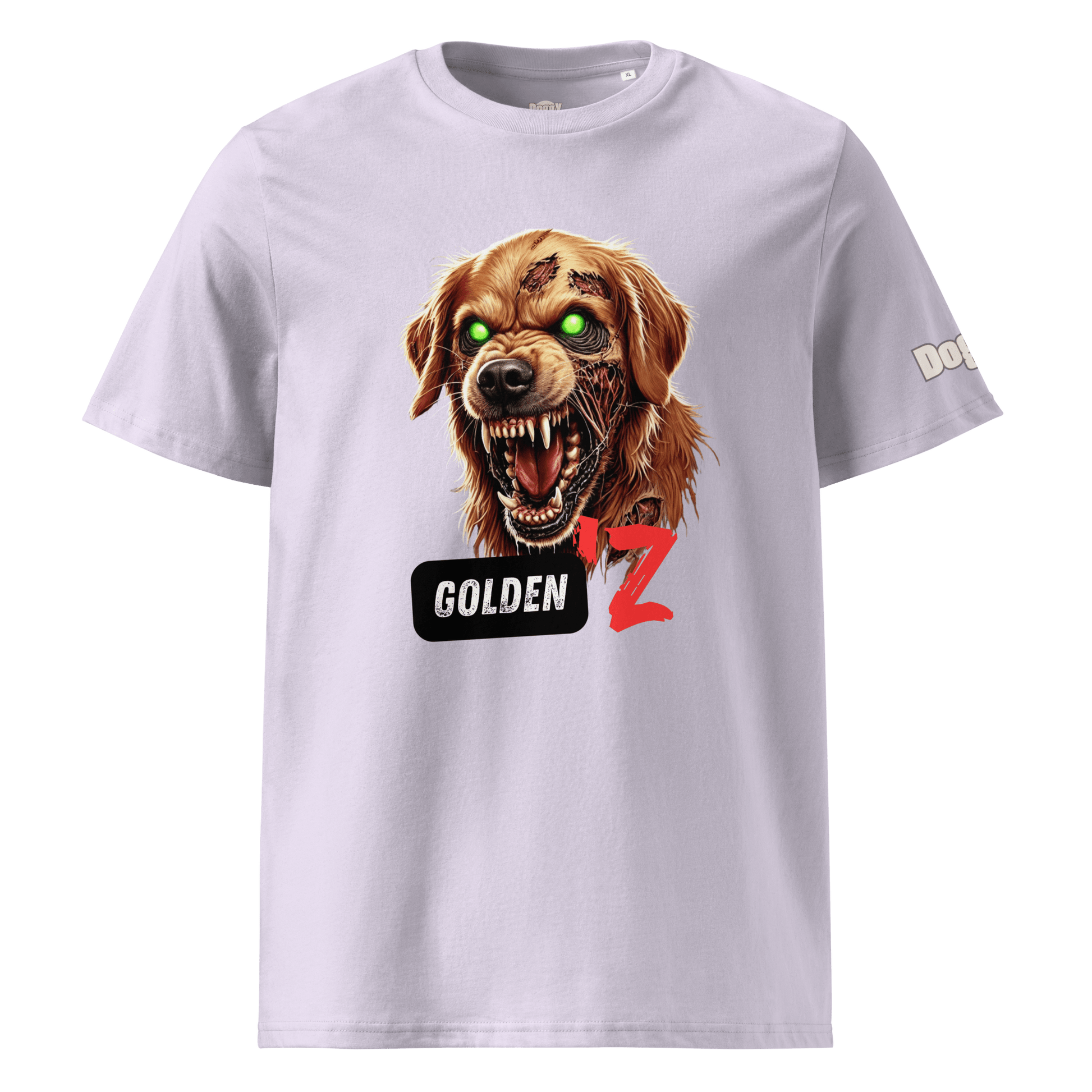 T-shirt unisexe en coton biologique - Collection Golden Retriever - Doggy Trend