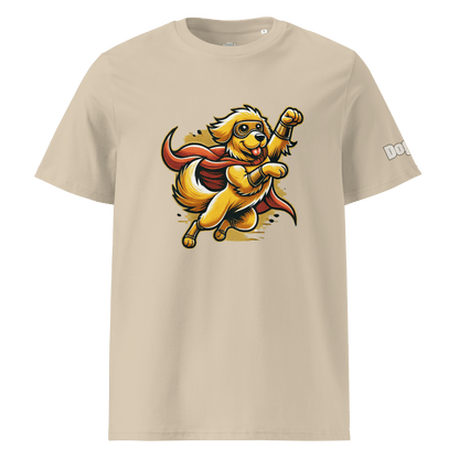 T-shirt unisexe en coton biologique - Collection Golden Retriever - Doggy Trend