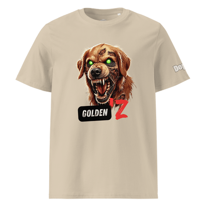 T-shirt unisexe en coton biologique - Collection Golden Retriever - Doggy Trend