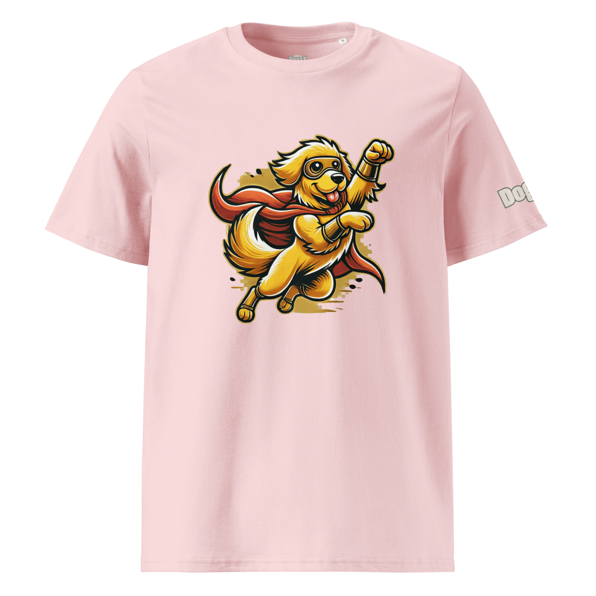 T-shirt unisexe en coton biologique - Collection Golden Retriever - Doggy Trend