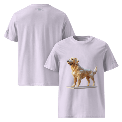 T-shirt unisexe en coton biologique - Collection Golden Retriever - Doggy Trend