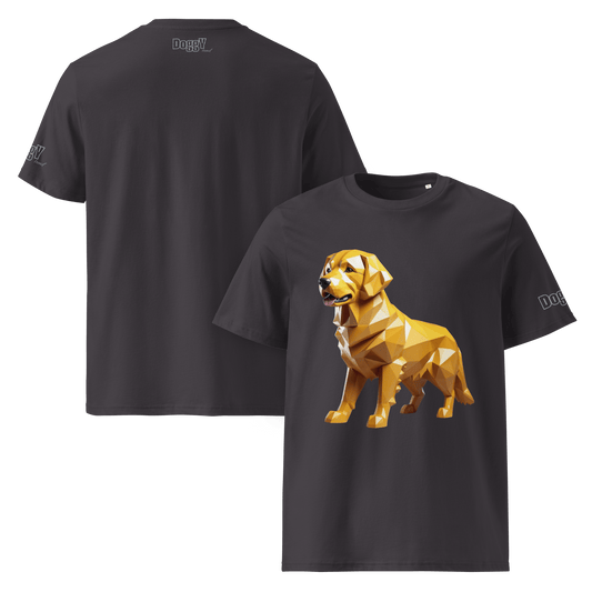T-shirt unisexe en coton biologique - Collection Golden Retriever - Doggy Trend