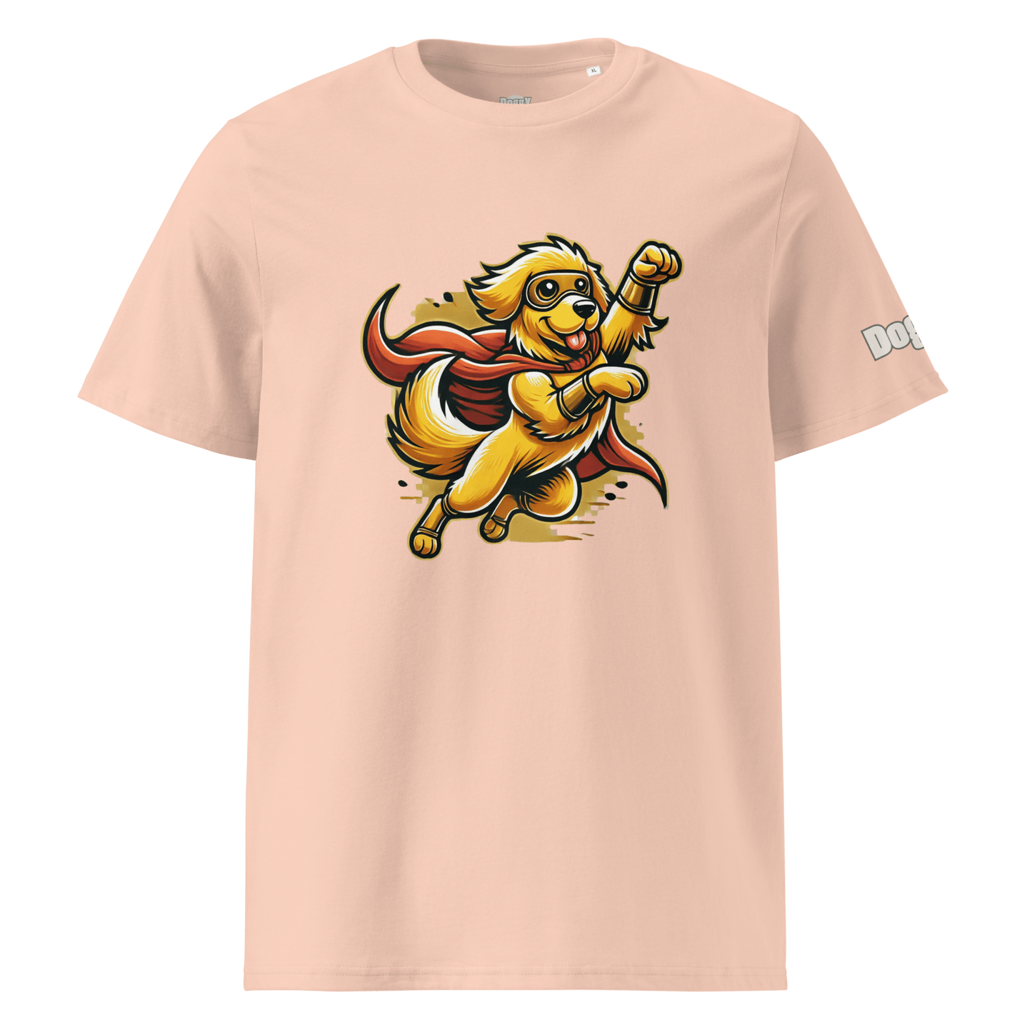 T-shirt unisexe en coton biologique - Collection Golden Retriever - Doggy Trend