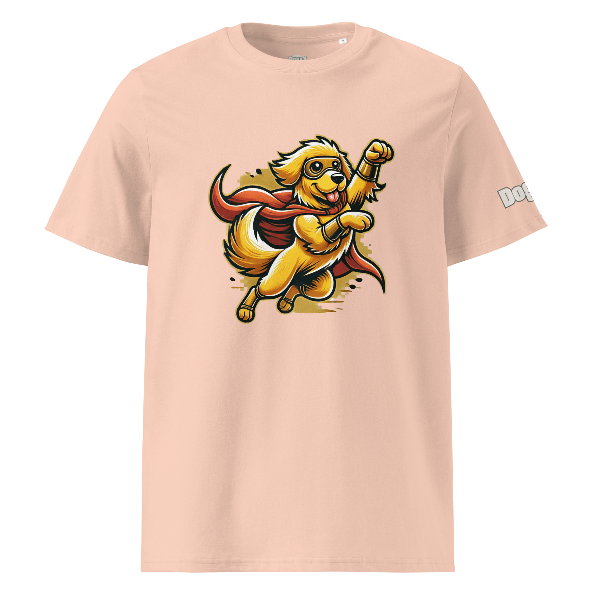 T-shirt unisexe en coton biologique - Collection Golden Retriever - Doggy Trend