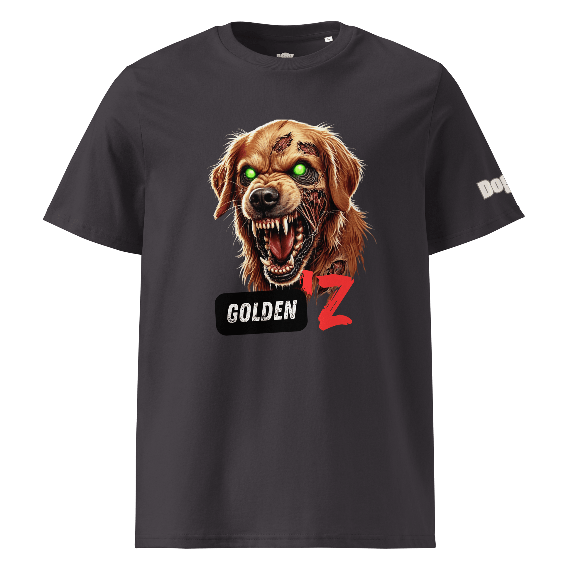 T-shirt unisexe en coton biologique - Collection Golden Retriever - Doggy Trend