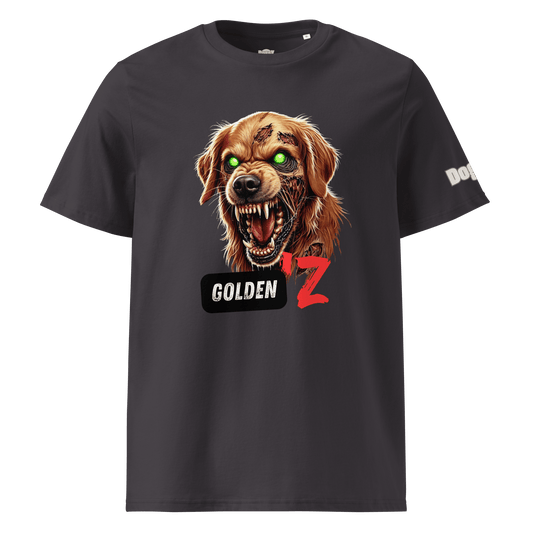 T-shirt unisexe en coton biologique - Collection Golden Retriever - Doggy Trend