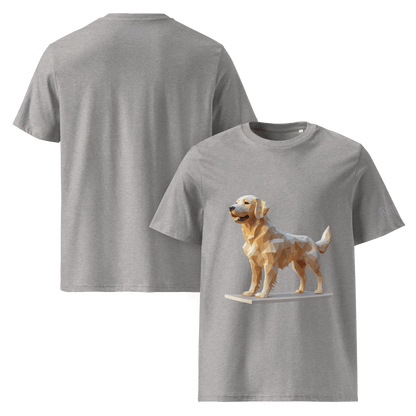 T-shirt unisexe en coton biologique - Collection Golden Retriever - Doggy Trend
