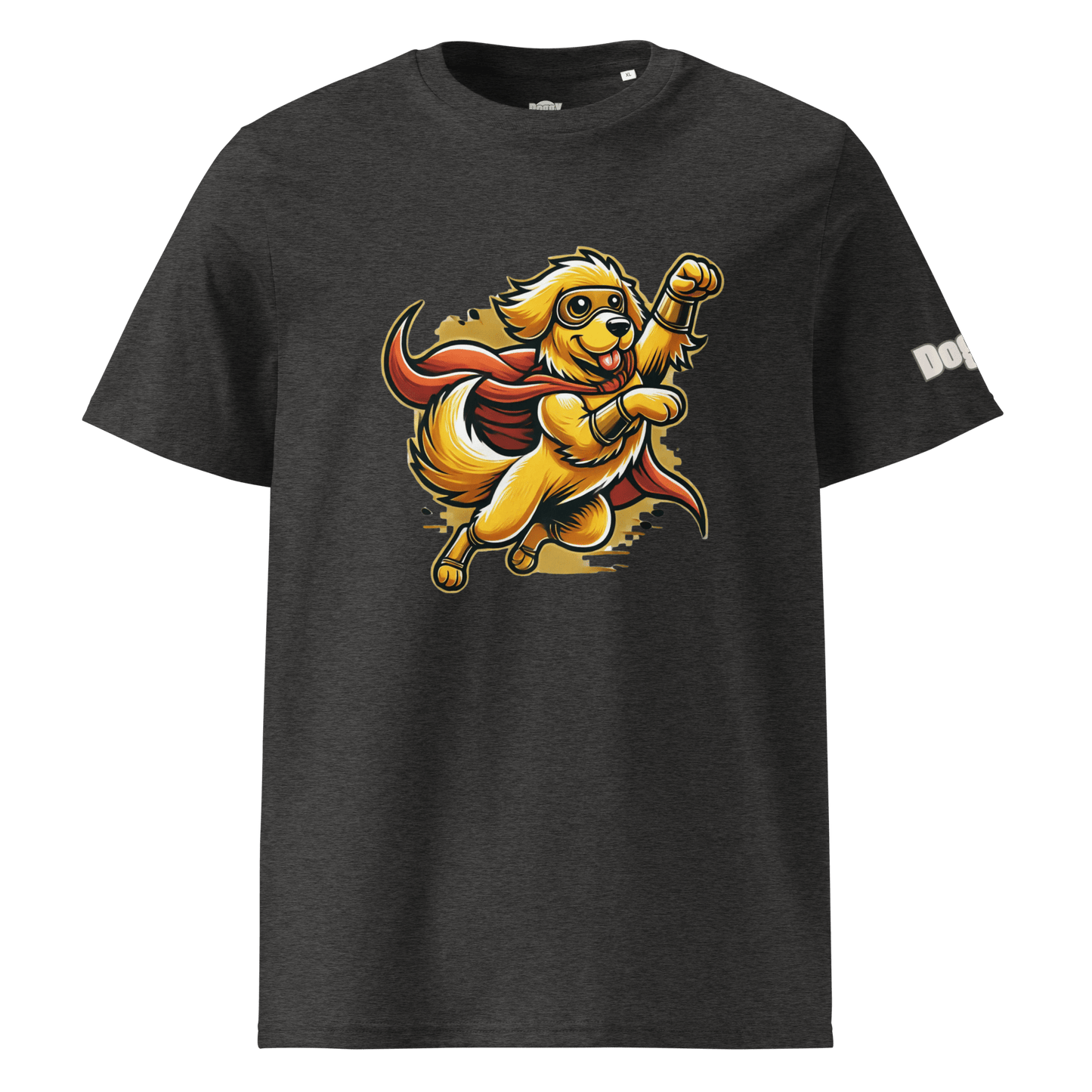 T-shirt unisexe en coton biologique - Collection Golden Retriever - Doggy Trend