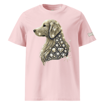 T-shirt unisexe en coton biologique - Collection Golden Retriever - Doggy Trend