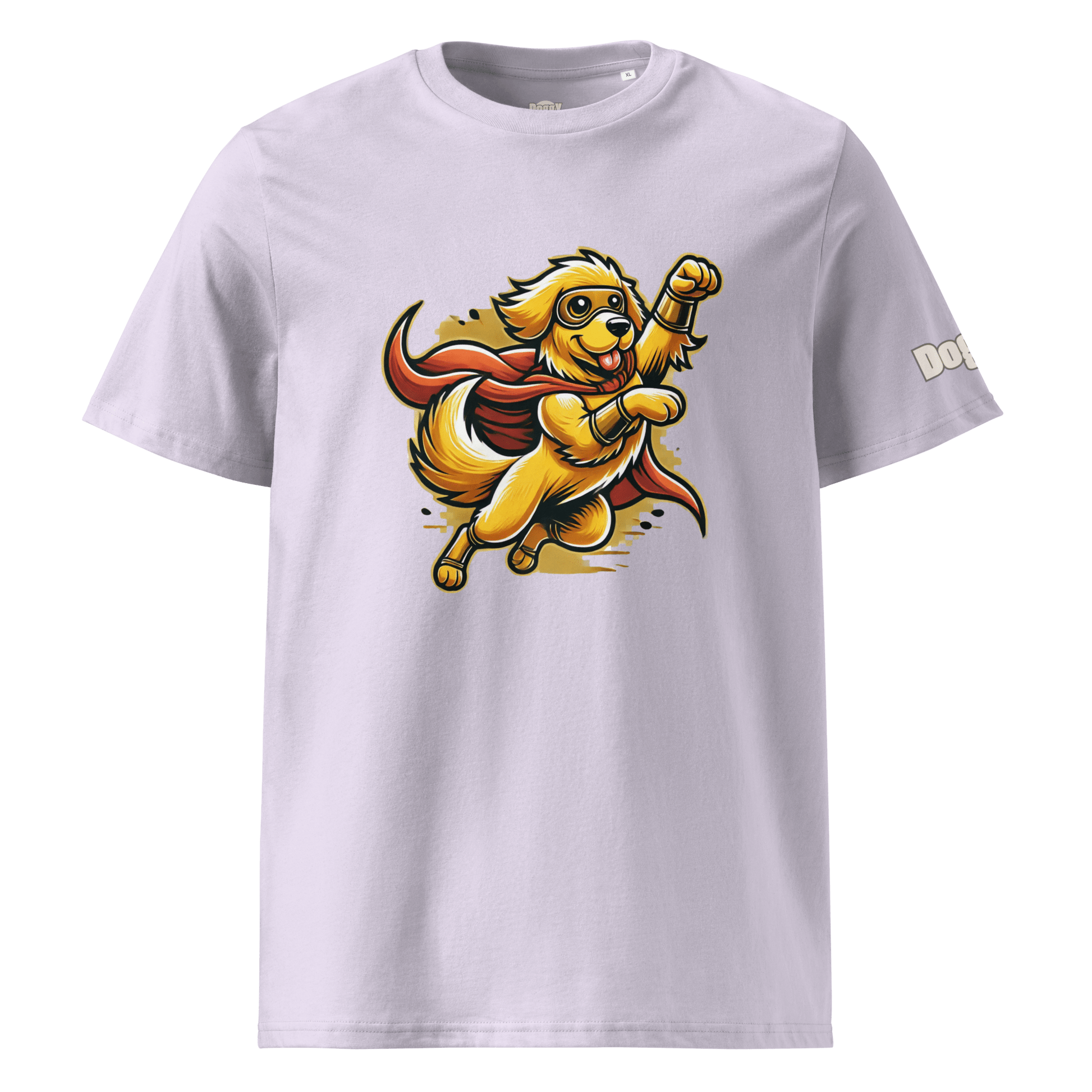 T-shirt unisexe en coton biologique - Collection Golden Retriever - Doggy Trend